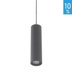 LED Jet hosszú szürke csöves fém függesztett mennyezeti lámpa Italux FH40111-BJ-300-GR