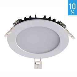 LED Vanity 26W süllyesztett mennyezeti lámpatest kör alakú alumínium süllyesztett fehér Italux TH06300 26W 2400LM 3000K S.WH