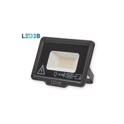 LED-es reflektor MH 10W FEKETE NEUTRÁLIS FEHÉR LED2B