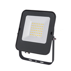 LED-es reflektor MHN 30W 6500K 2400lm fekete IP65 PREMIUM Kobi