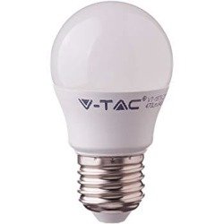 LED izzó SAMSUNG Chip 4.5W E27 A++ G45 műanyag 4000K 262 V-TAC