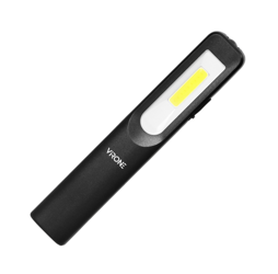 LED műhelylámpa 3W 200lm + 3W 150lm, 1200mAh, 3 funkció 100%, 50%, elülső LED, mágnes, heveder