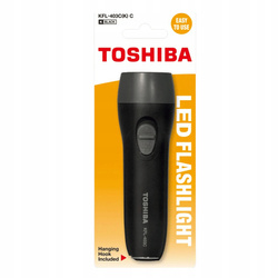 TOSHIBA LED TORCH KFL-403C(K) mini zseblámpa, 3x AAA elemmel, fekete színű